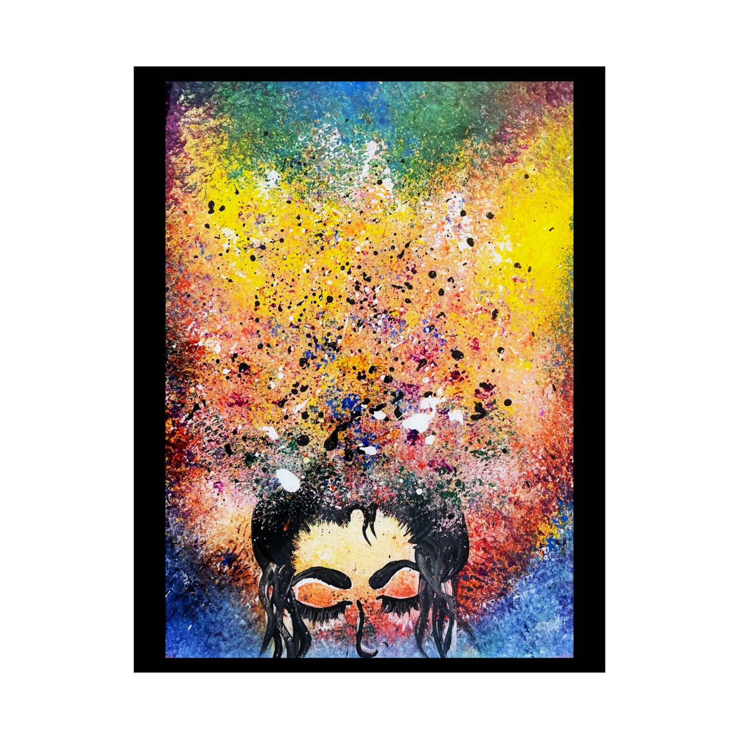 Creative Overthinker Matte Vertical Poster