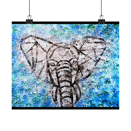 Trunk Nebula Matte Horizontal Poster