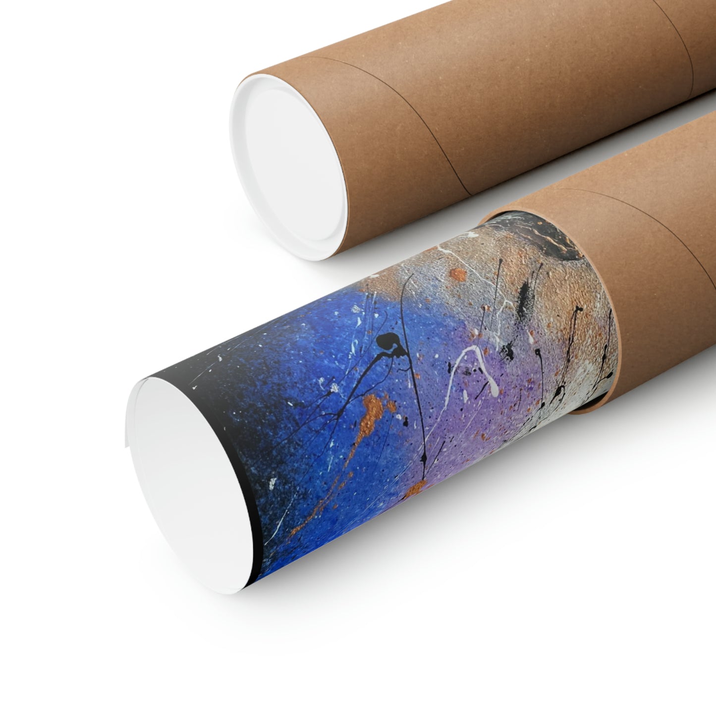 Energetic Meditation Matte Vertical Poster
