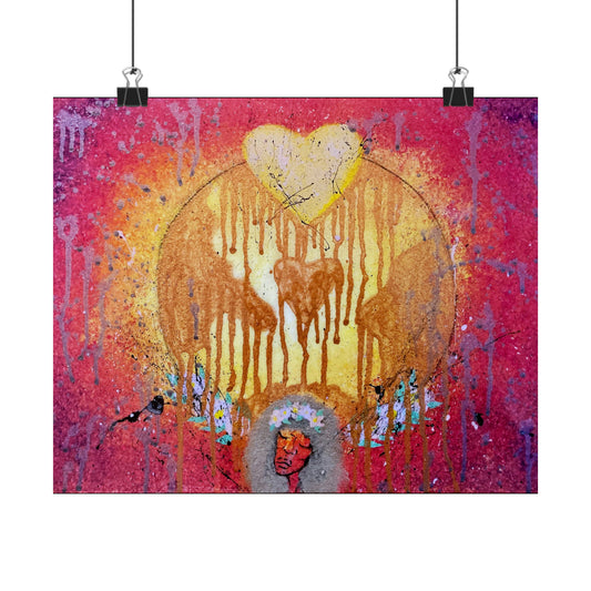 Gaia Matte Horizontal Poster