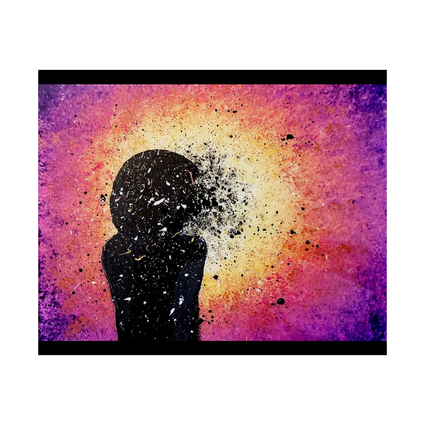 Brain in Flux Matte Horizontal Poster