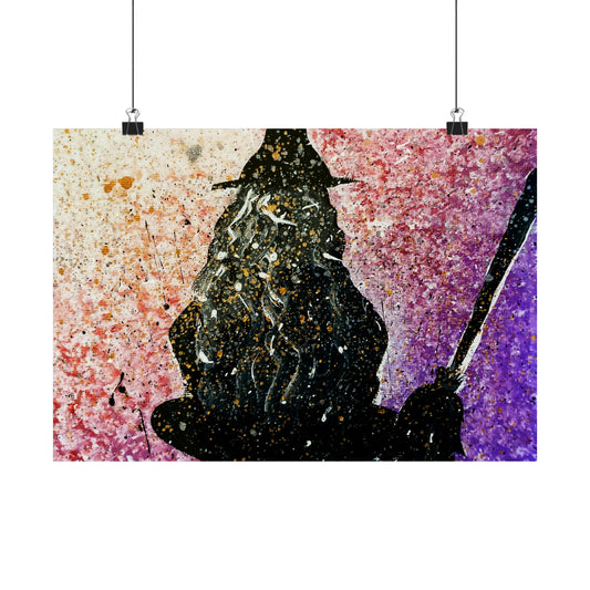 Witch in Waiting Matte Horizontal Poster