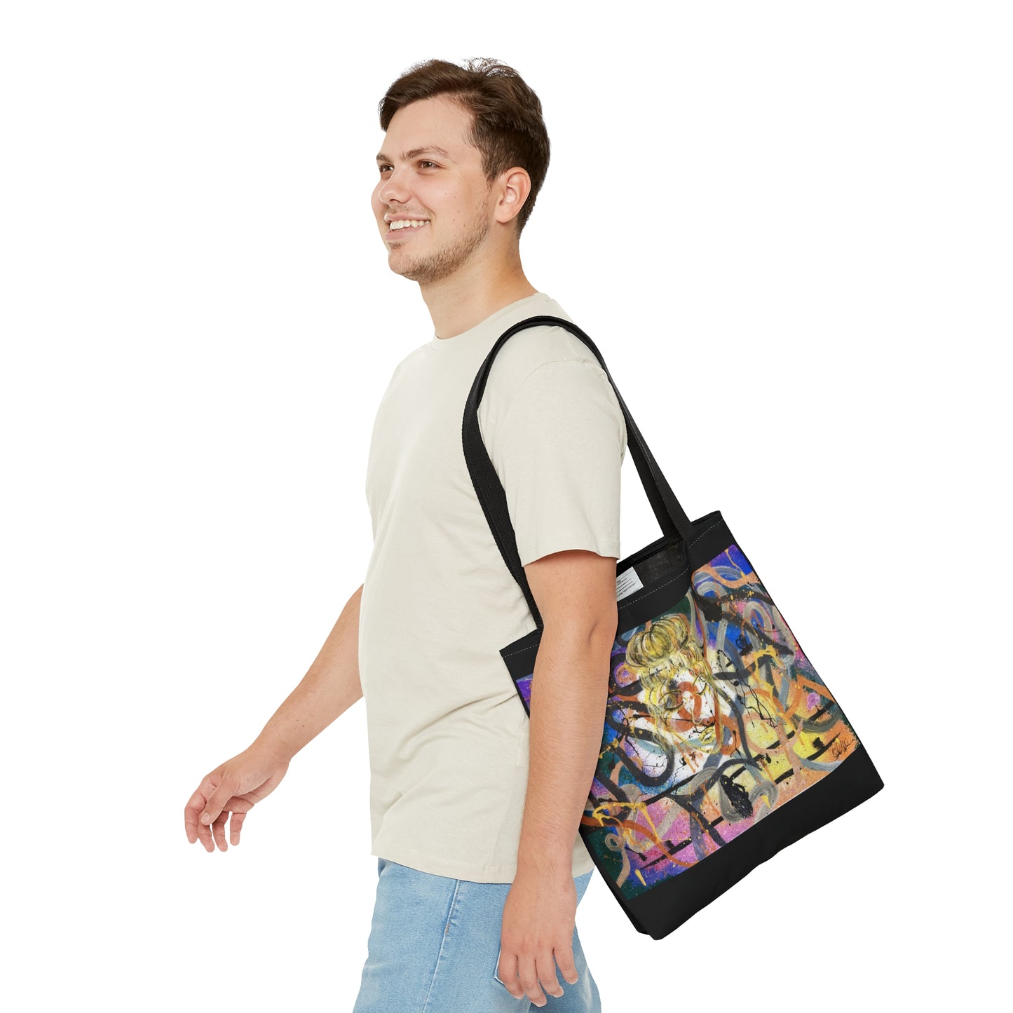 Chaotic Mind Tote Bag (AOP)