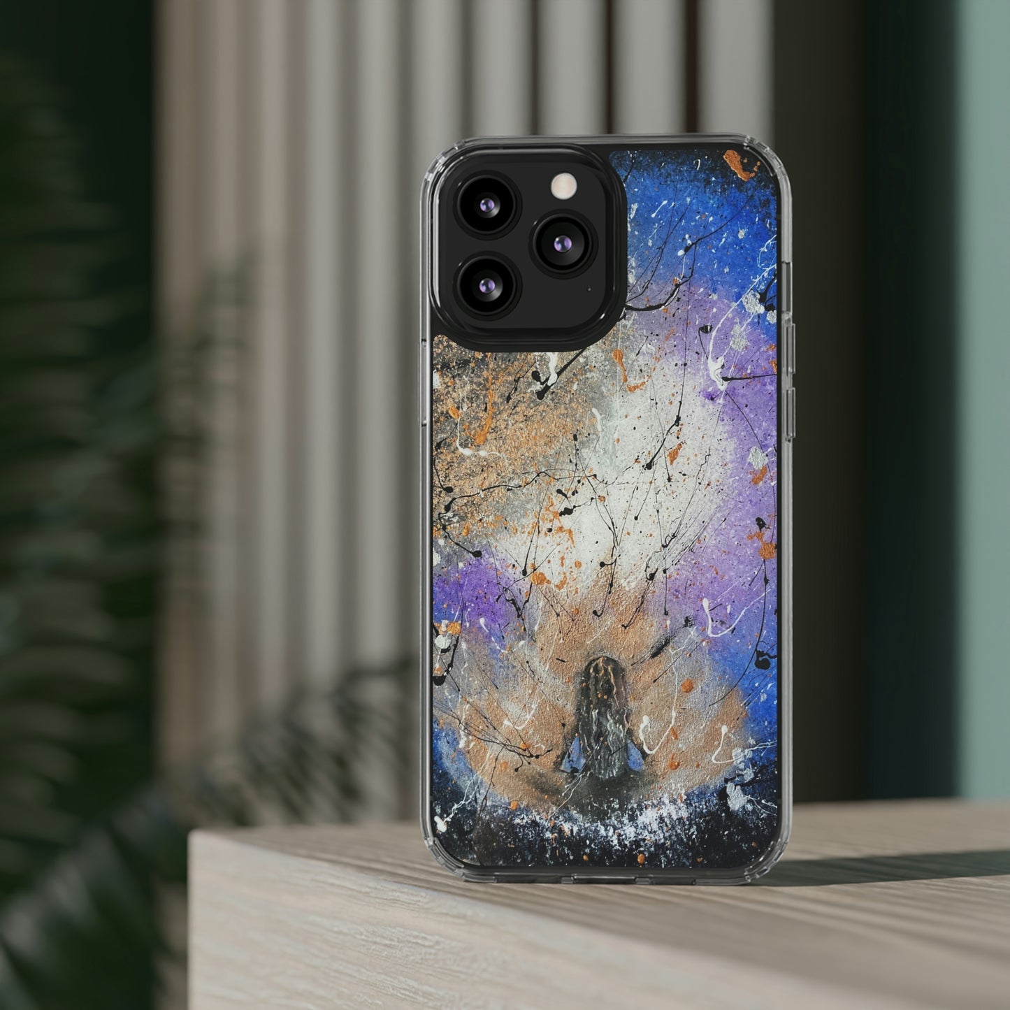 Energetic Meditation Clear Case