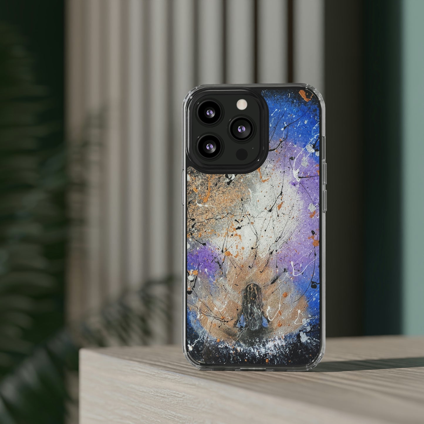 Energetic Meditation Clear Case