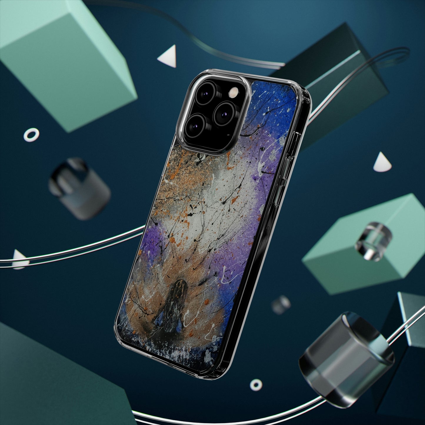 Energetic Meditation Clear Case