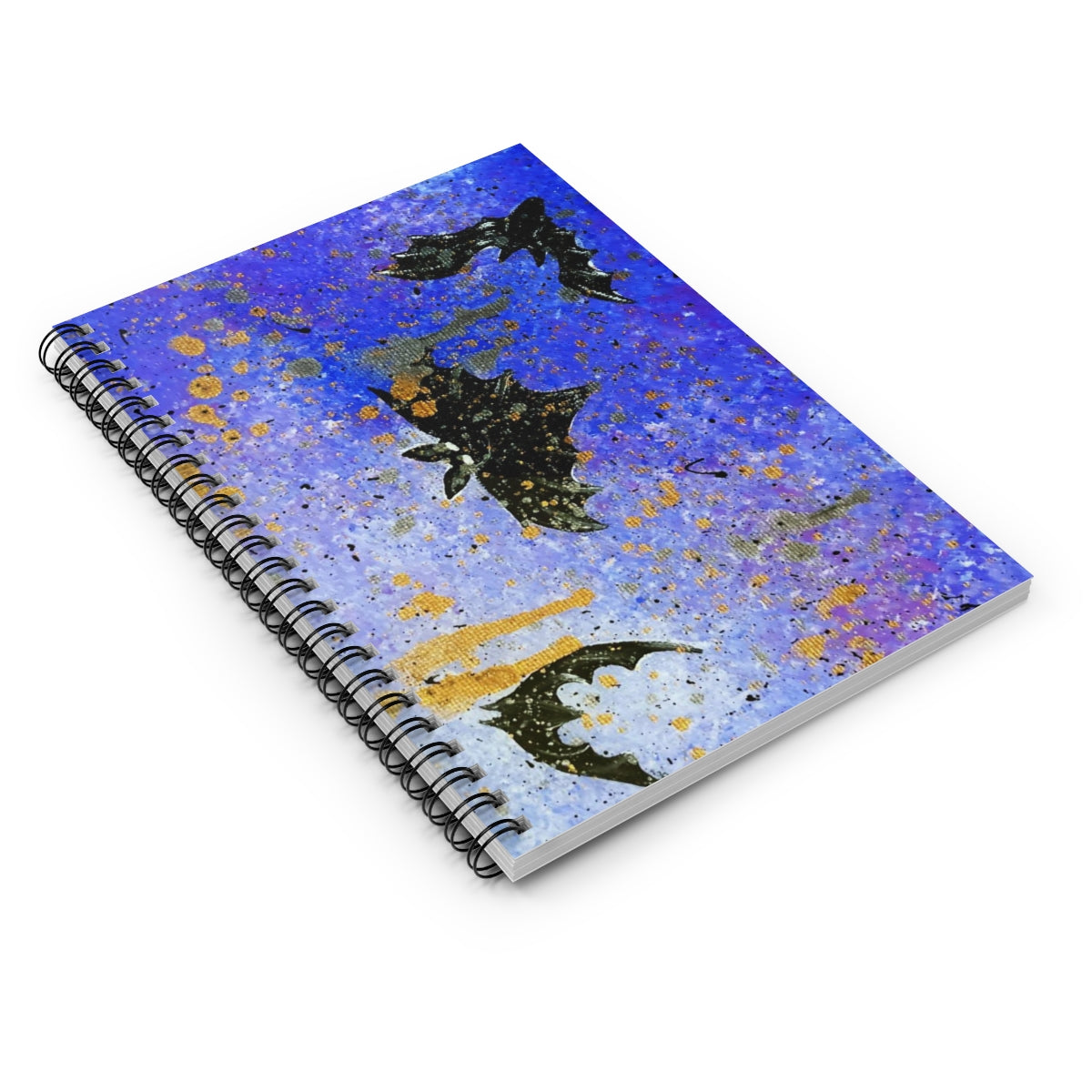 Bats Spiral Notebook - Ruled Line