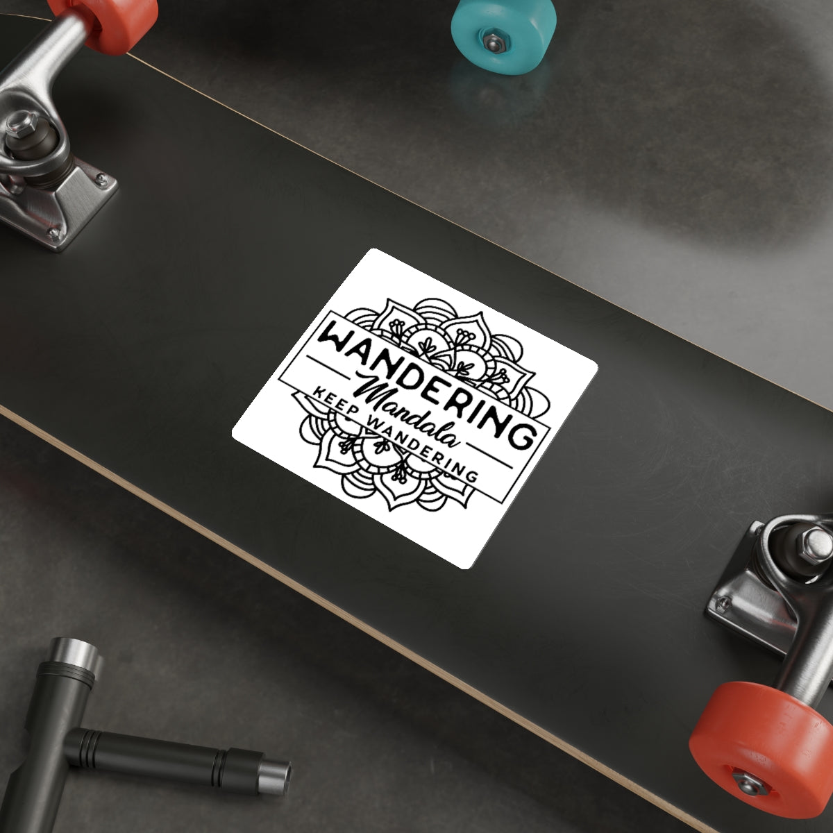 Wandering Mandala Die-Cut Stickers