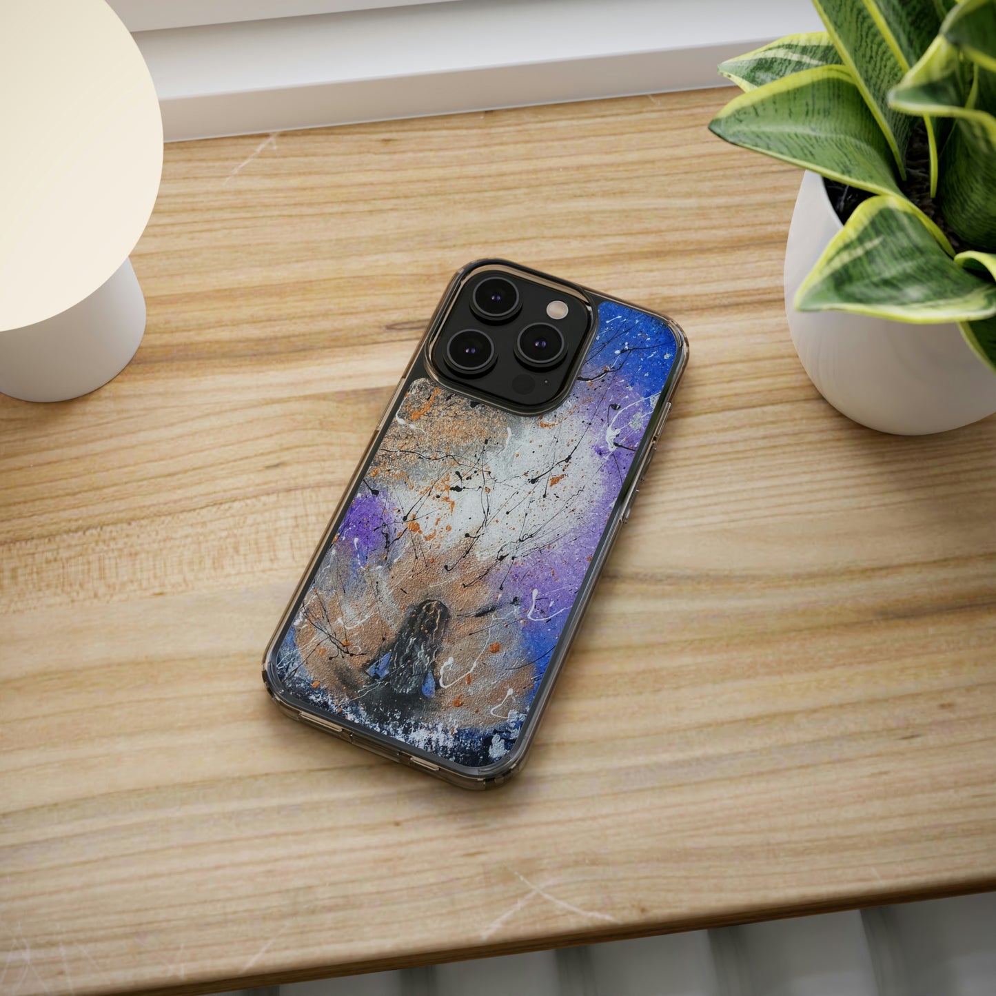 Energetic Meditation Clear Case