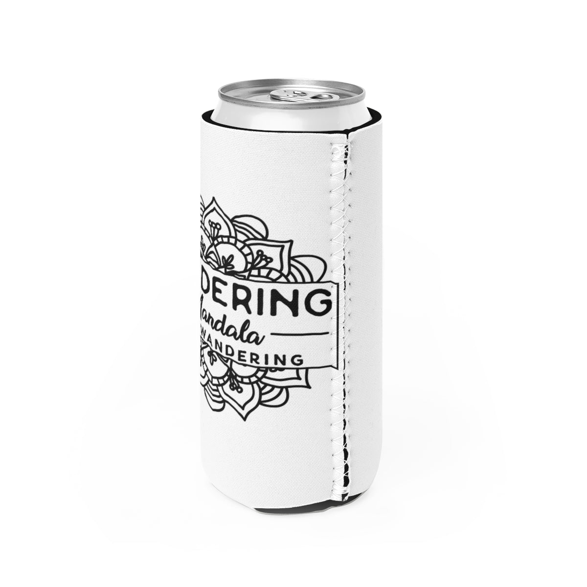 Wandering Mandala Slim Can Cooler