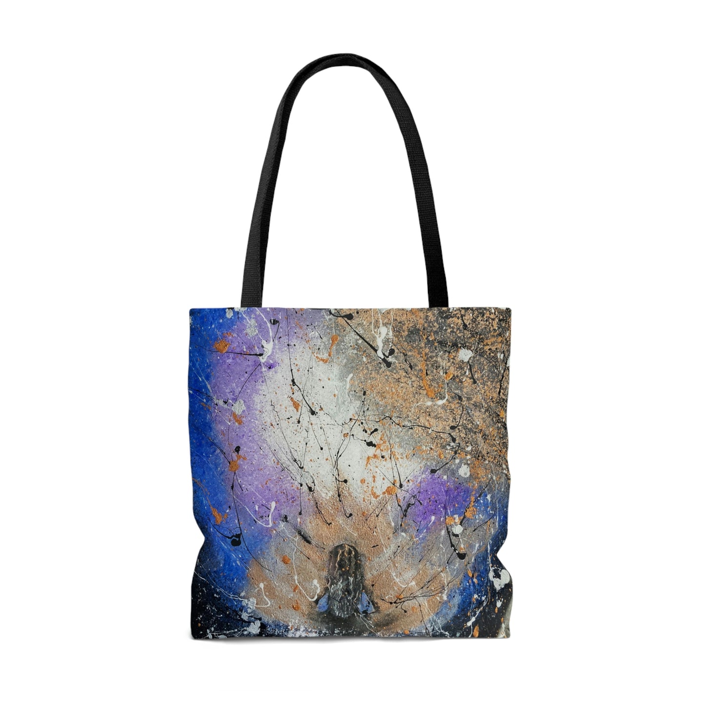 Energetic Meditation AOP Tote Bag