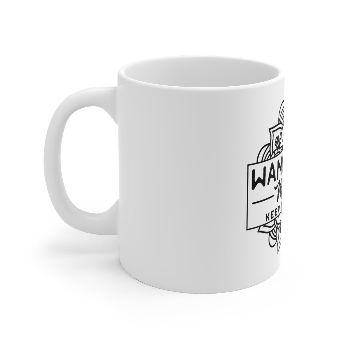 Wandering Mandala Ceramic Mug 11oz