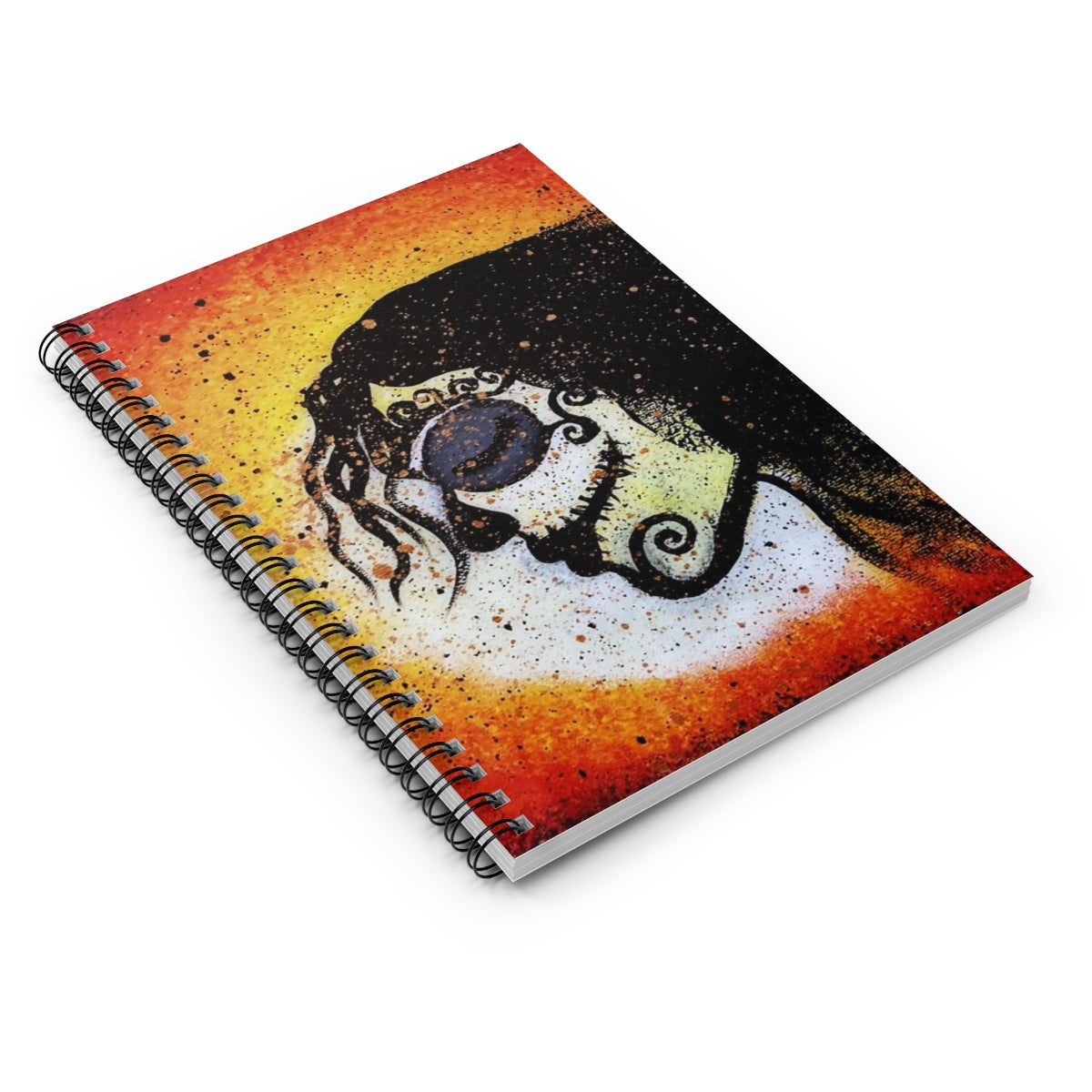 Dia De Los Muertos Spiral Notebook - Ruled Line