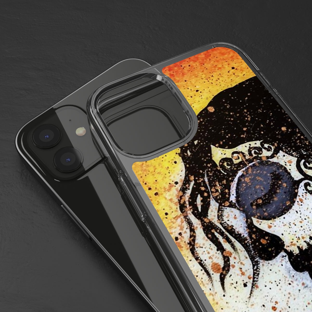 Dia De Los Muertos Clear Case