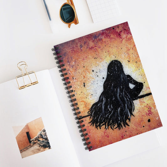Peaceful Chaos Spiral Notebook - Ruled Line