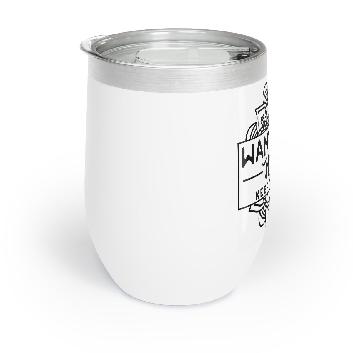 Wandering Mandala Chill Wine Tumbler