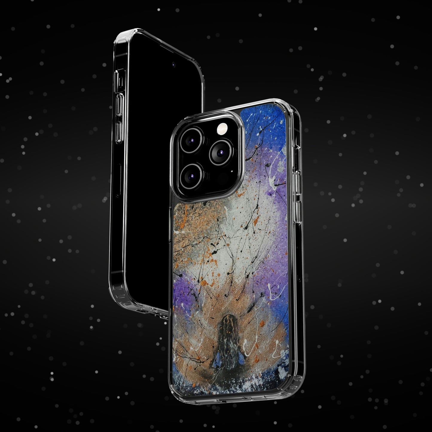 Energetic Meditation Clear Case