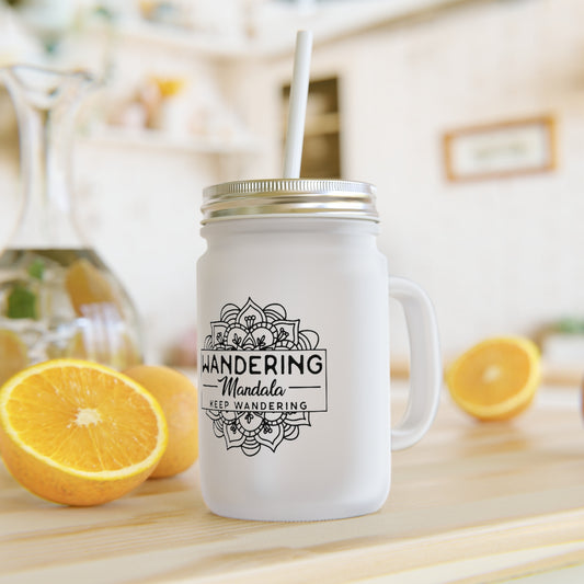 Wandering Mandala Mason Jar