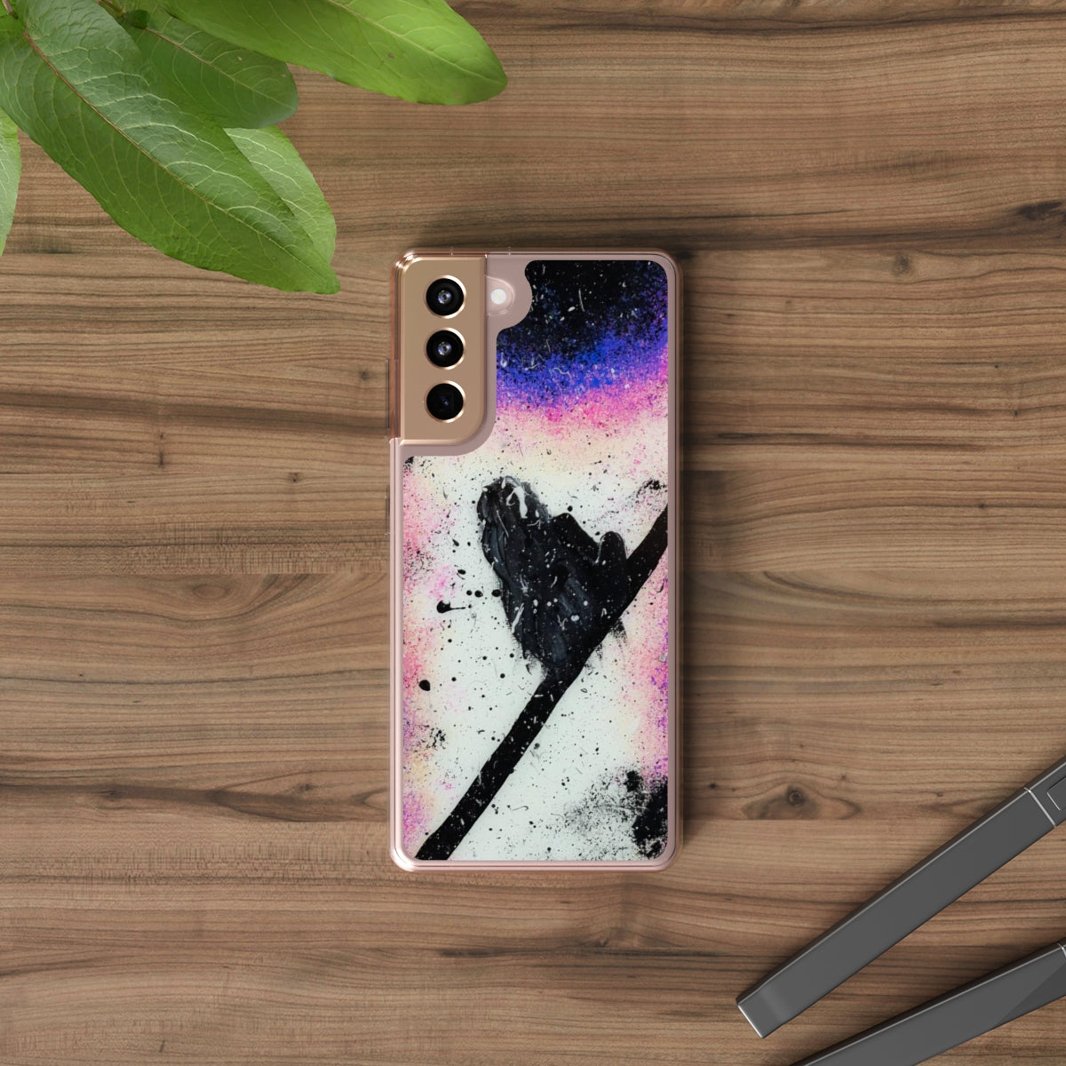 Spaced Out Clear Case