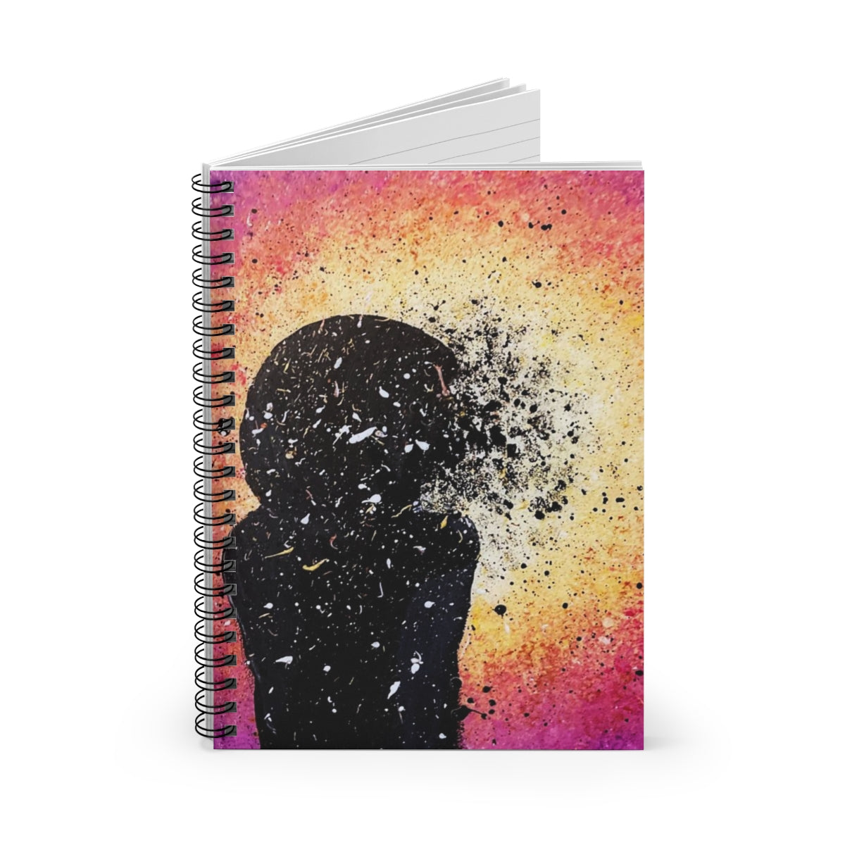 Brain in Flux Spiral Notebook - Ruled Line