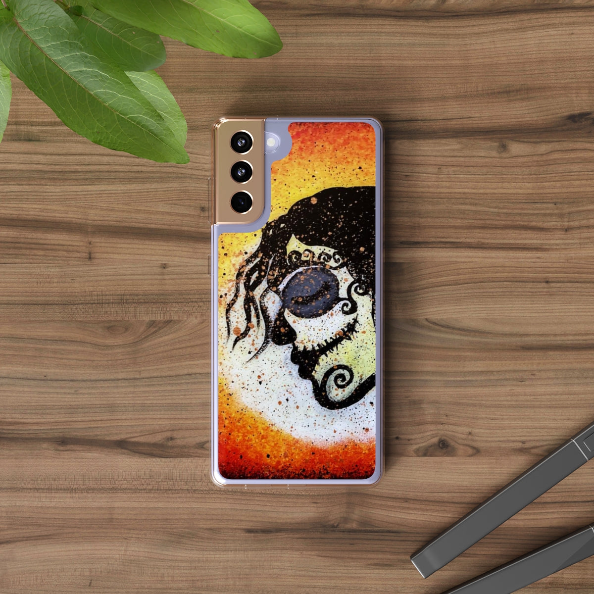Dia De Los Muertos Clear Case