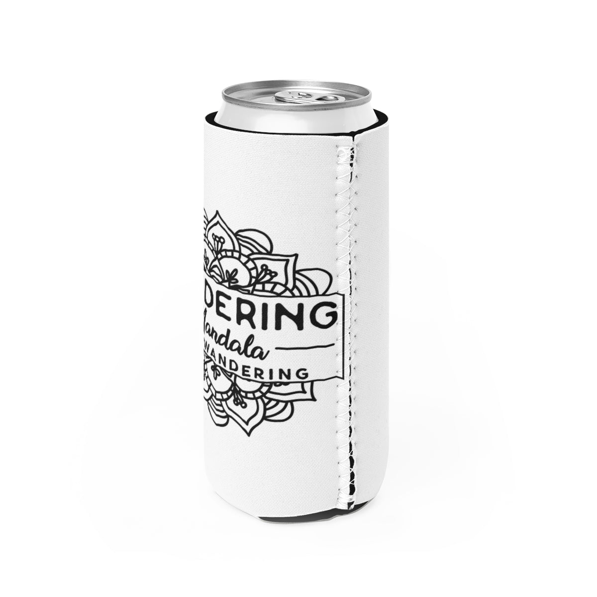 Wandering Mandala Slim Can Cooler