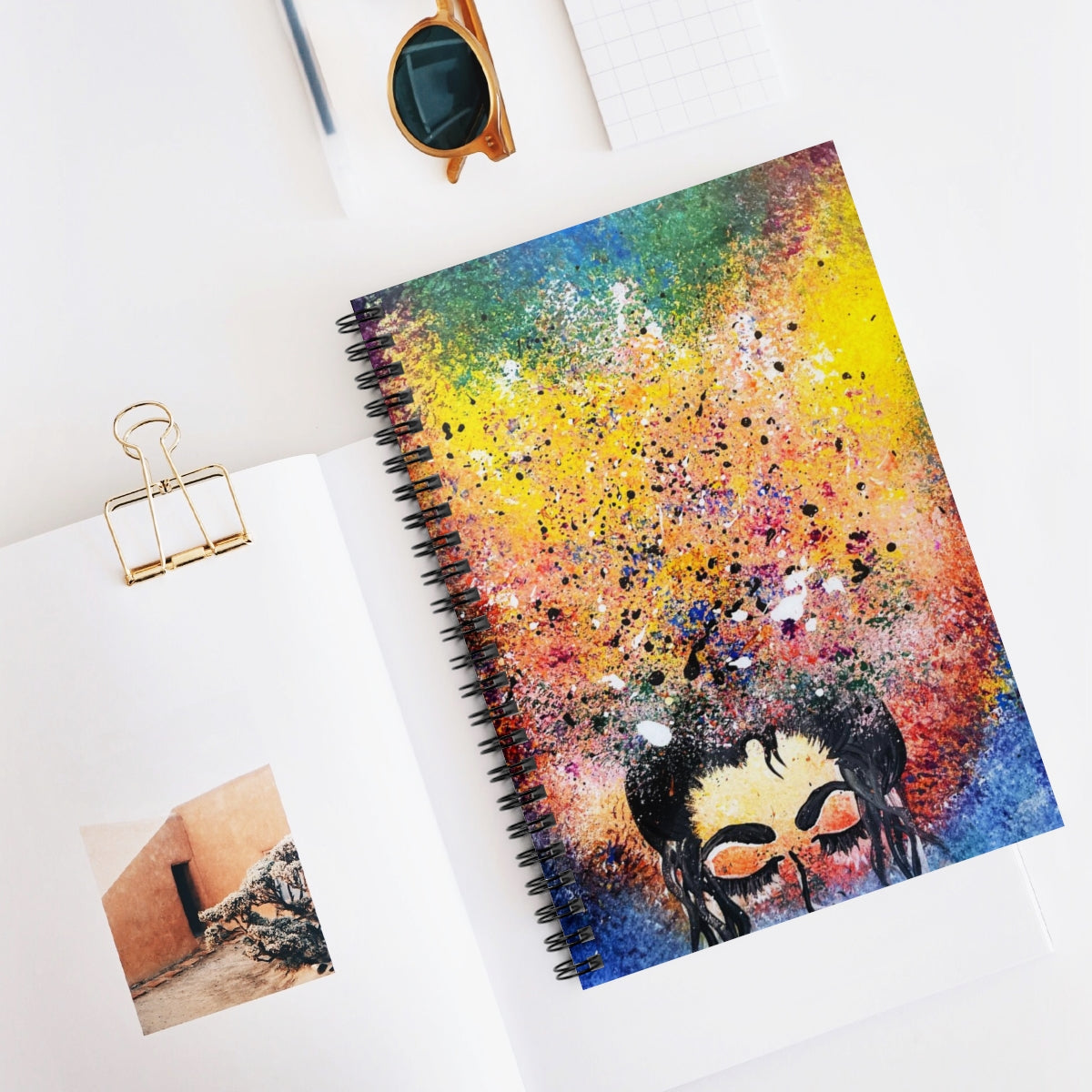 Creative Overthinker Spiral Notebook - Ruled Line