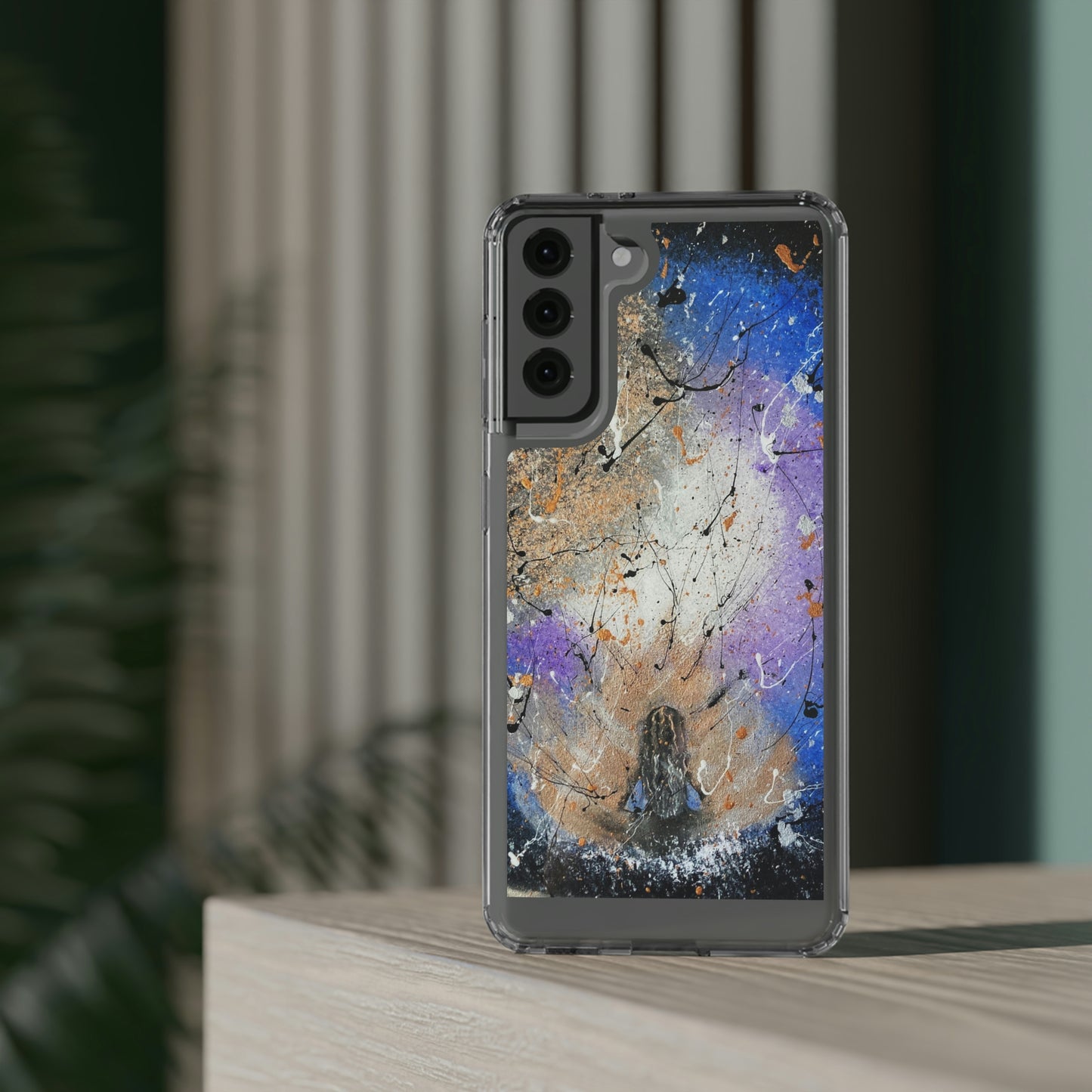Energetic Meditation Clear Case