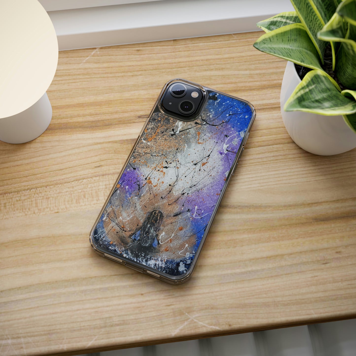 Energetic Meditation Clear Case