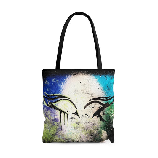 Sisters Not Twins AOP Tote Bag