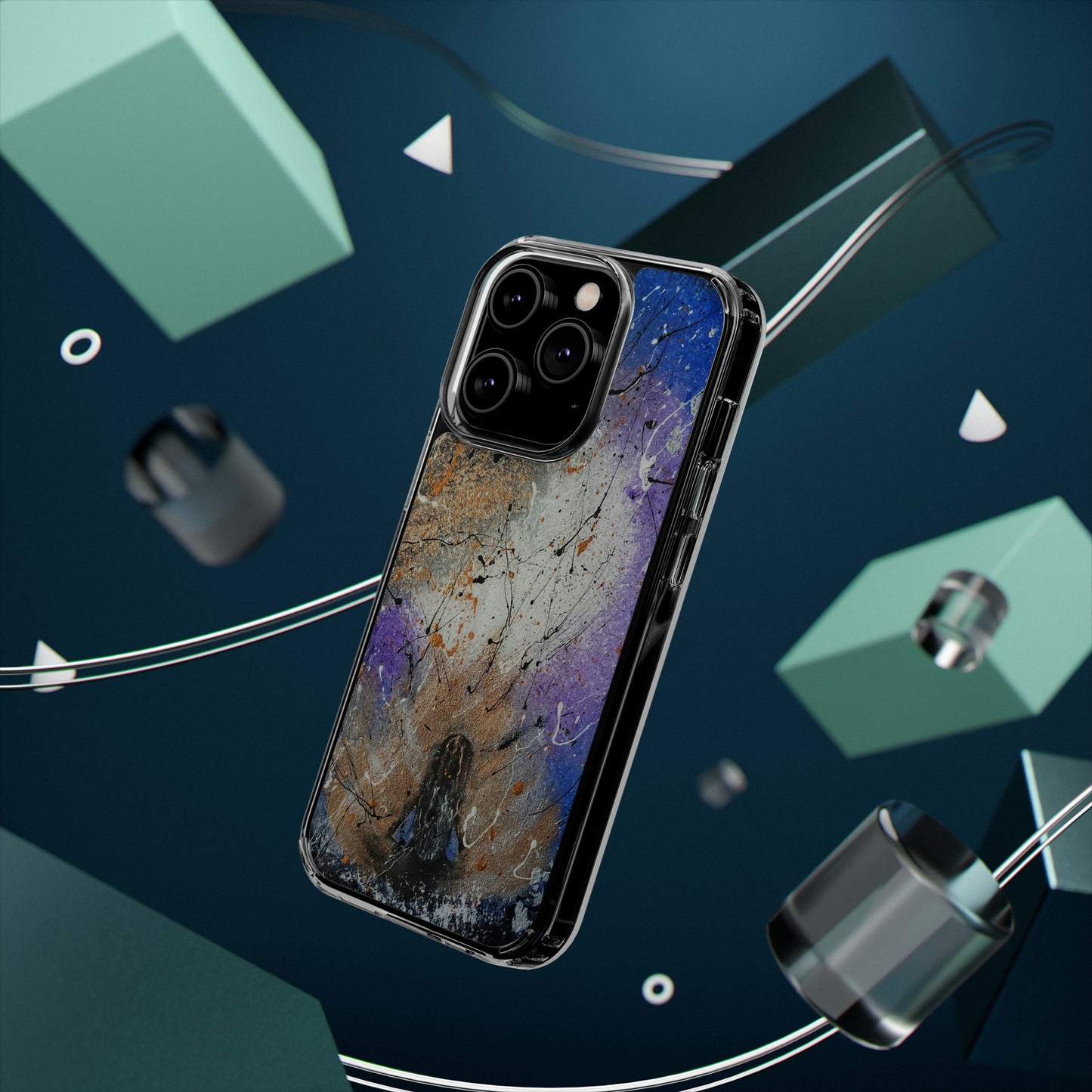 Energetic Meditation Clear Case