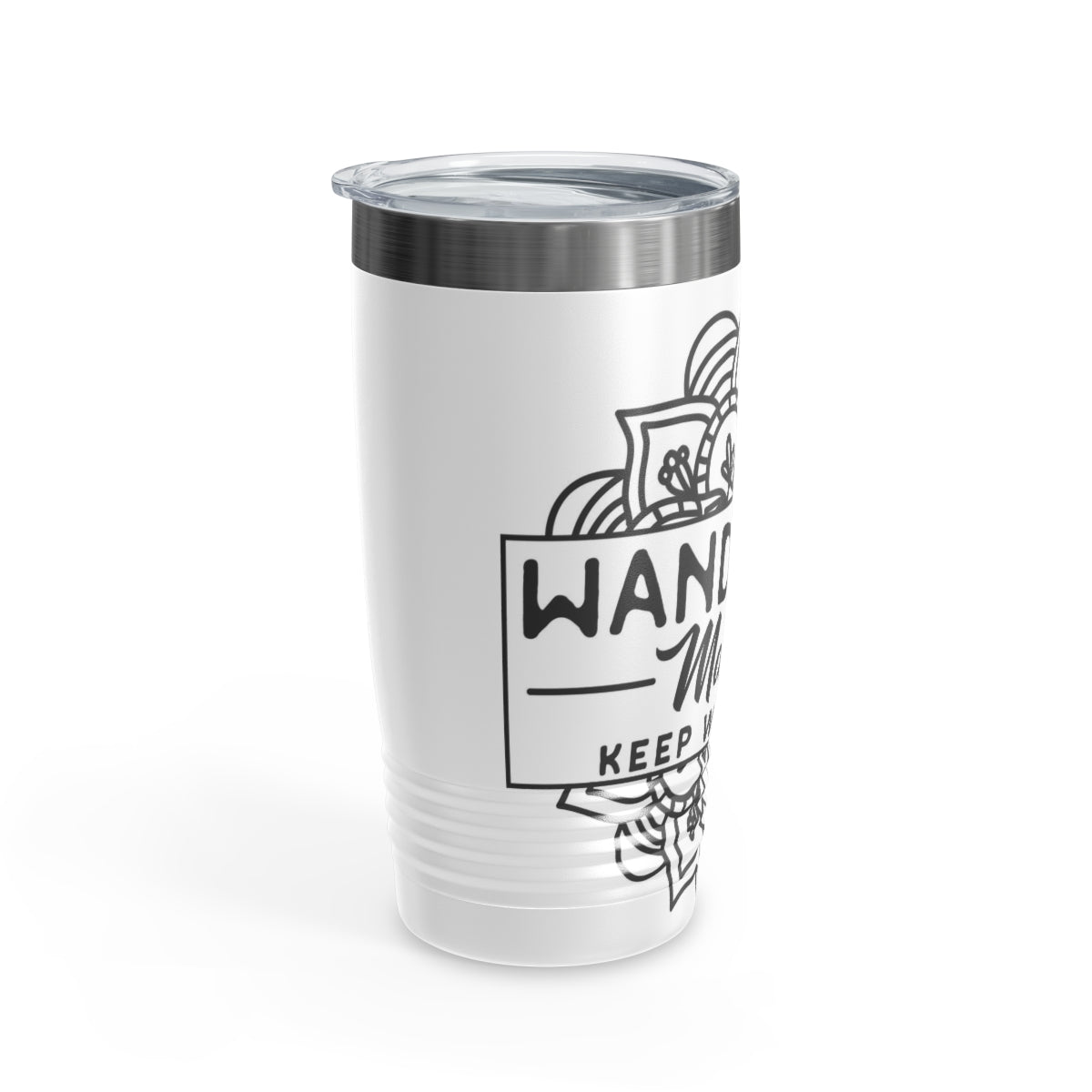 Wandering Mandala Ringneck Tumbler, 20oz