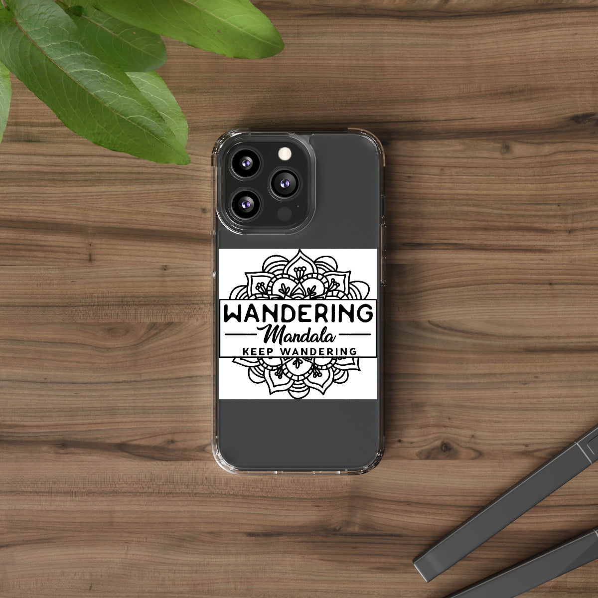 Logo Clear Case