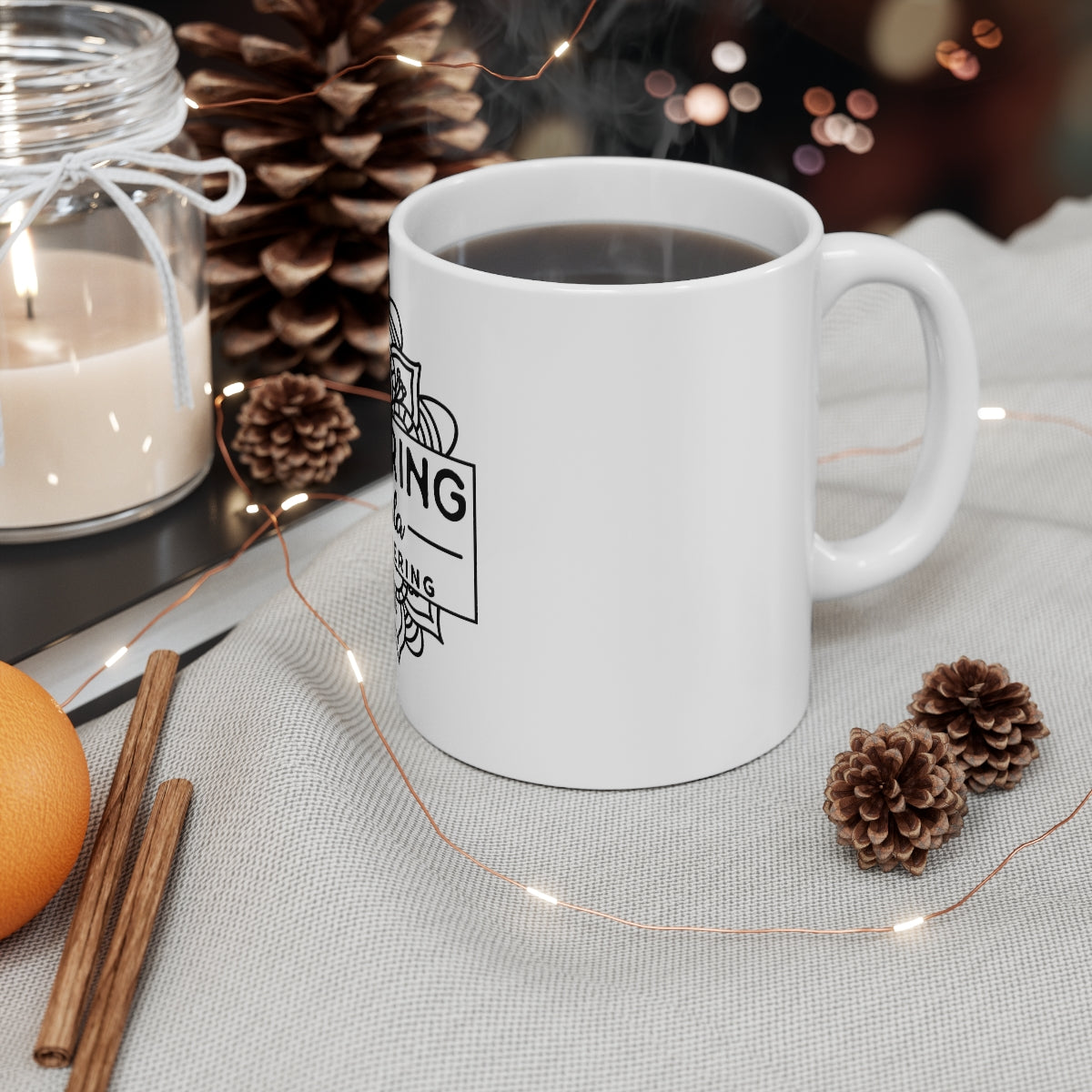 Wandering Mandala Ceramic Mug 11oz