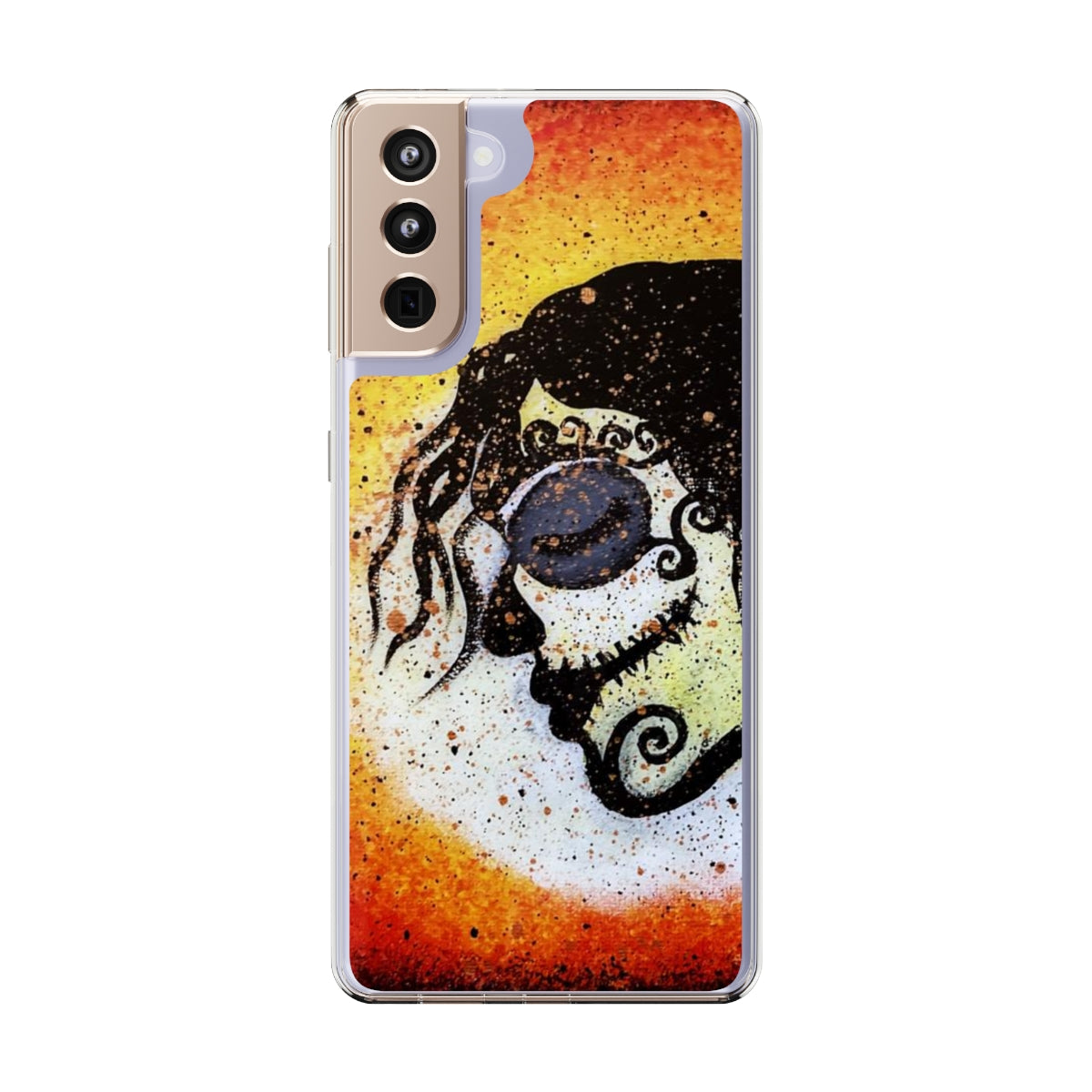 Dia De Los Muertos Clear Case