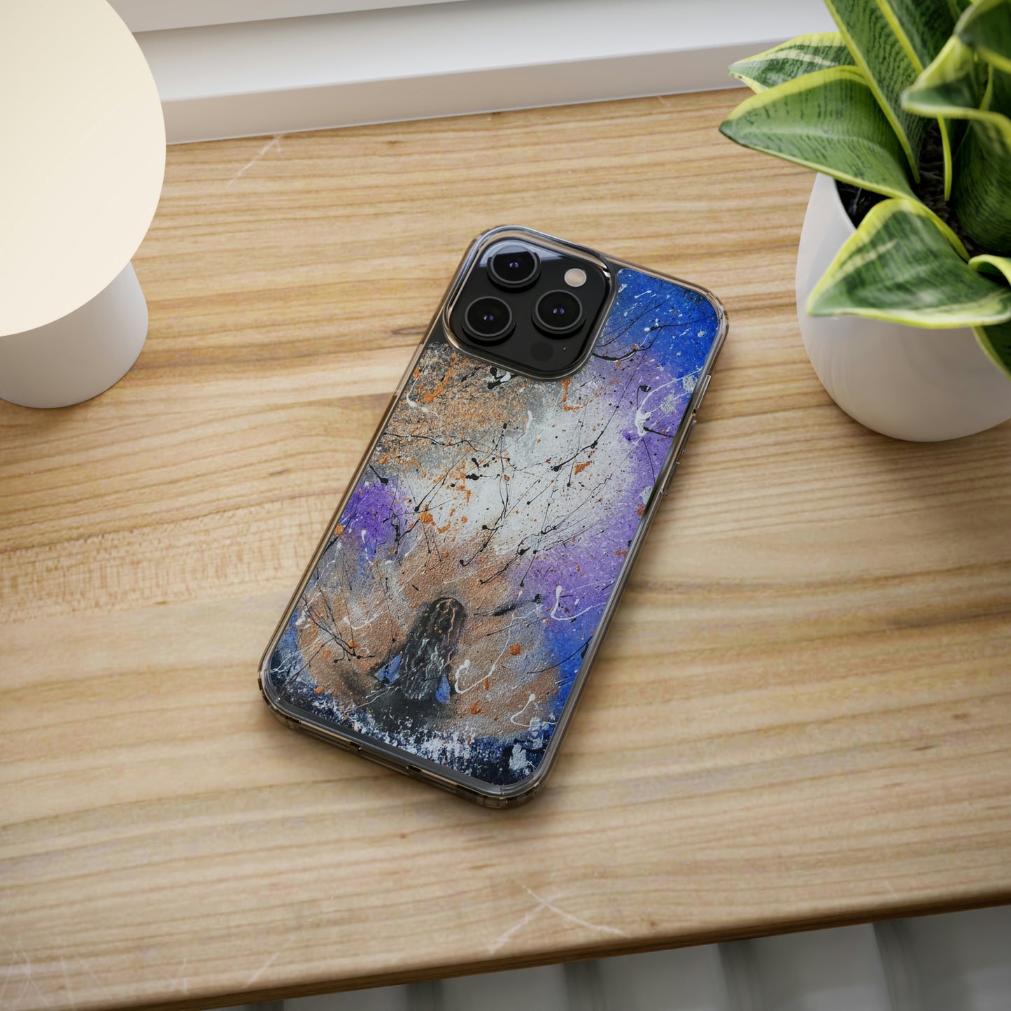 Energetic Meditation Clear Case