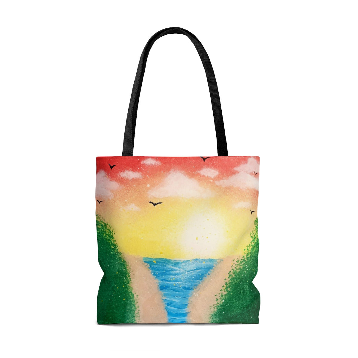 Sacred Channel AOP Tote Bag
