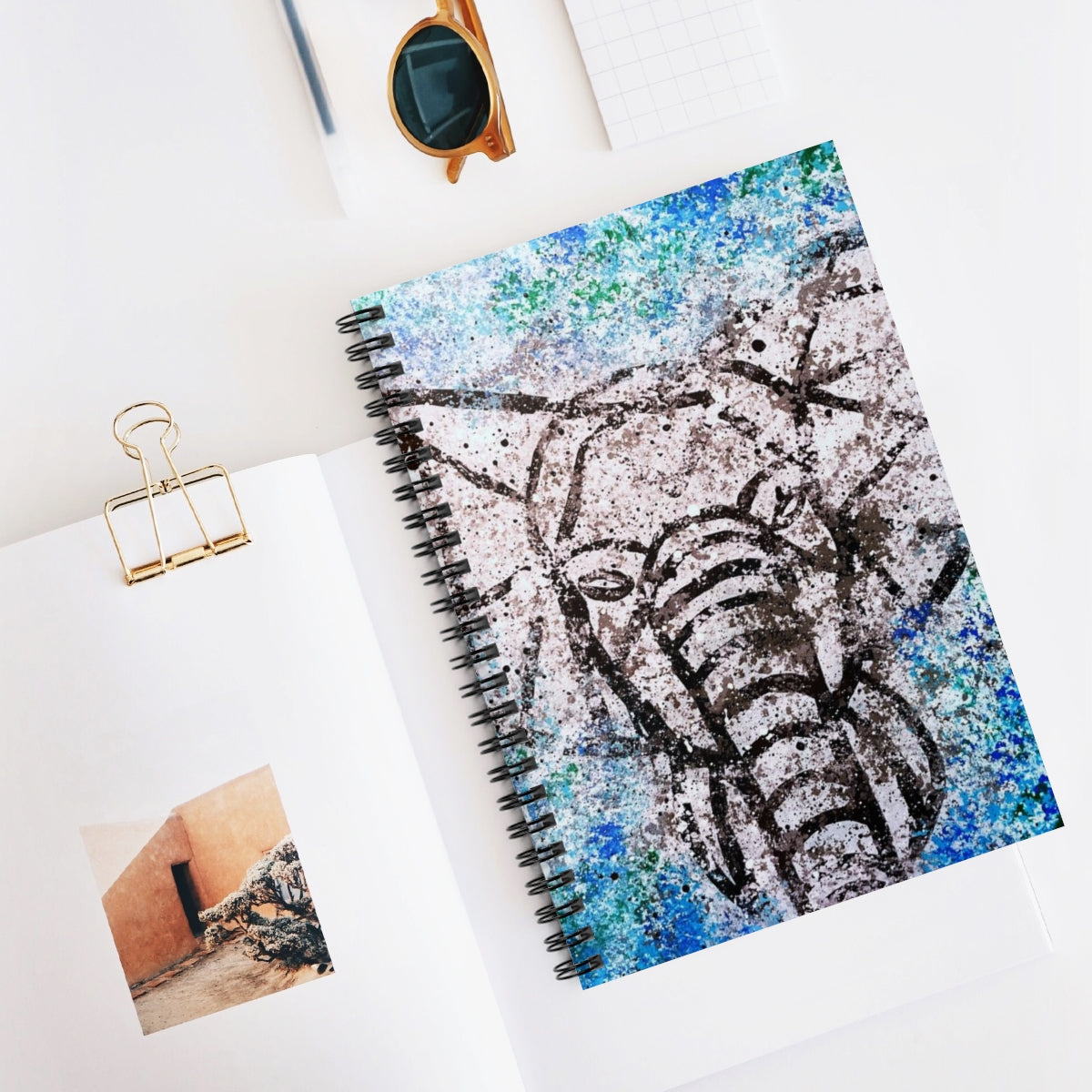 Trunk Nebula Spiral Notebook - Ruled Line