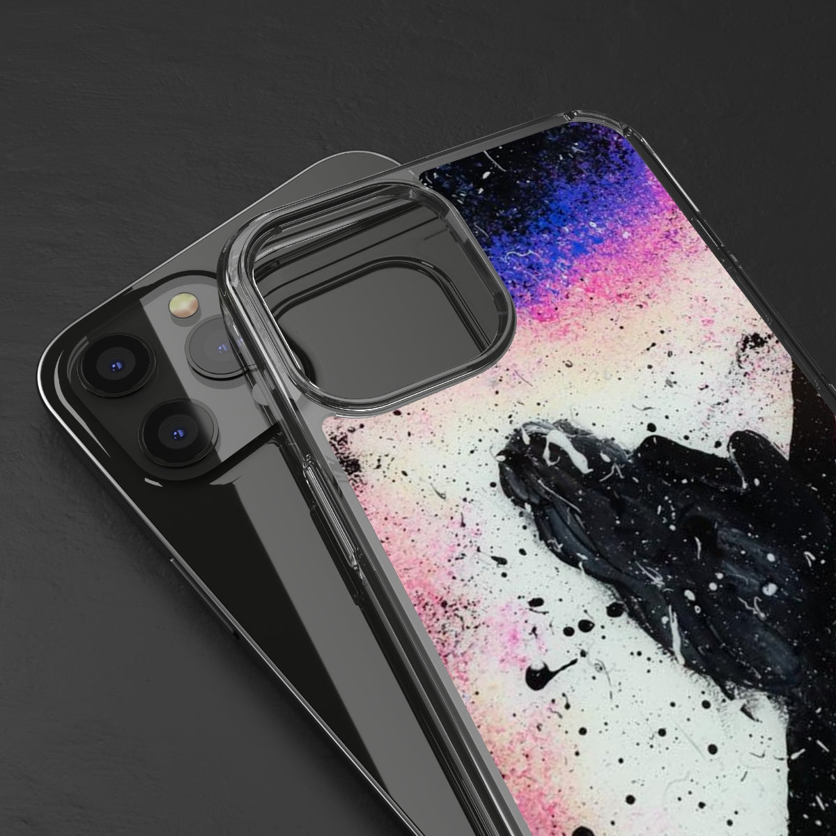 Spaced Out Clear Case