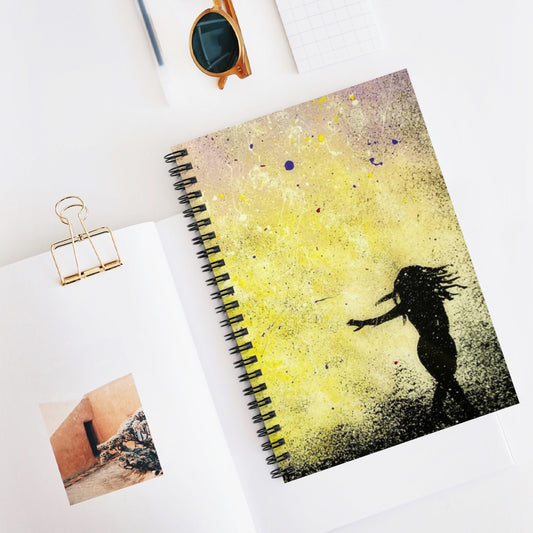Alisha Spiral Notebook - Ruled Line