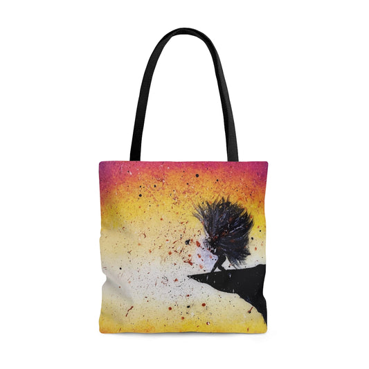 Screaming Cliff AOP Tote Bag