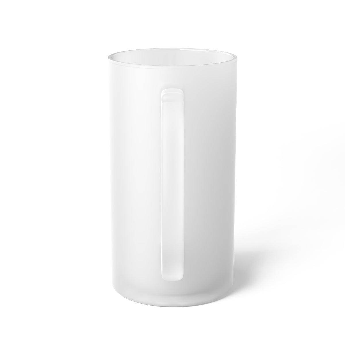 Wandering Mandala Frosted Glass Beer Mug