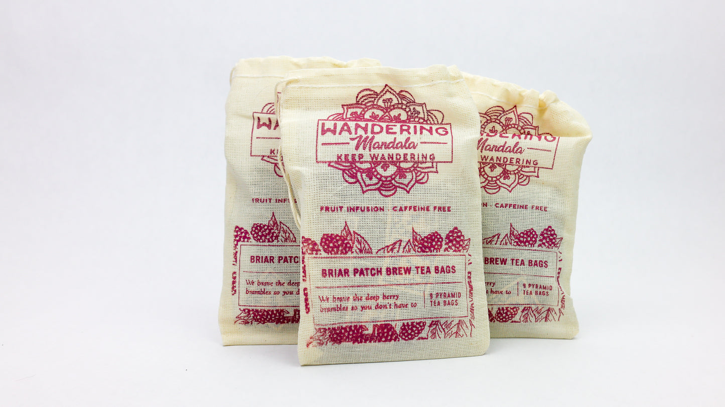 Wandering Mandala Muslin Teabags