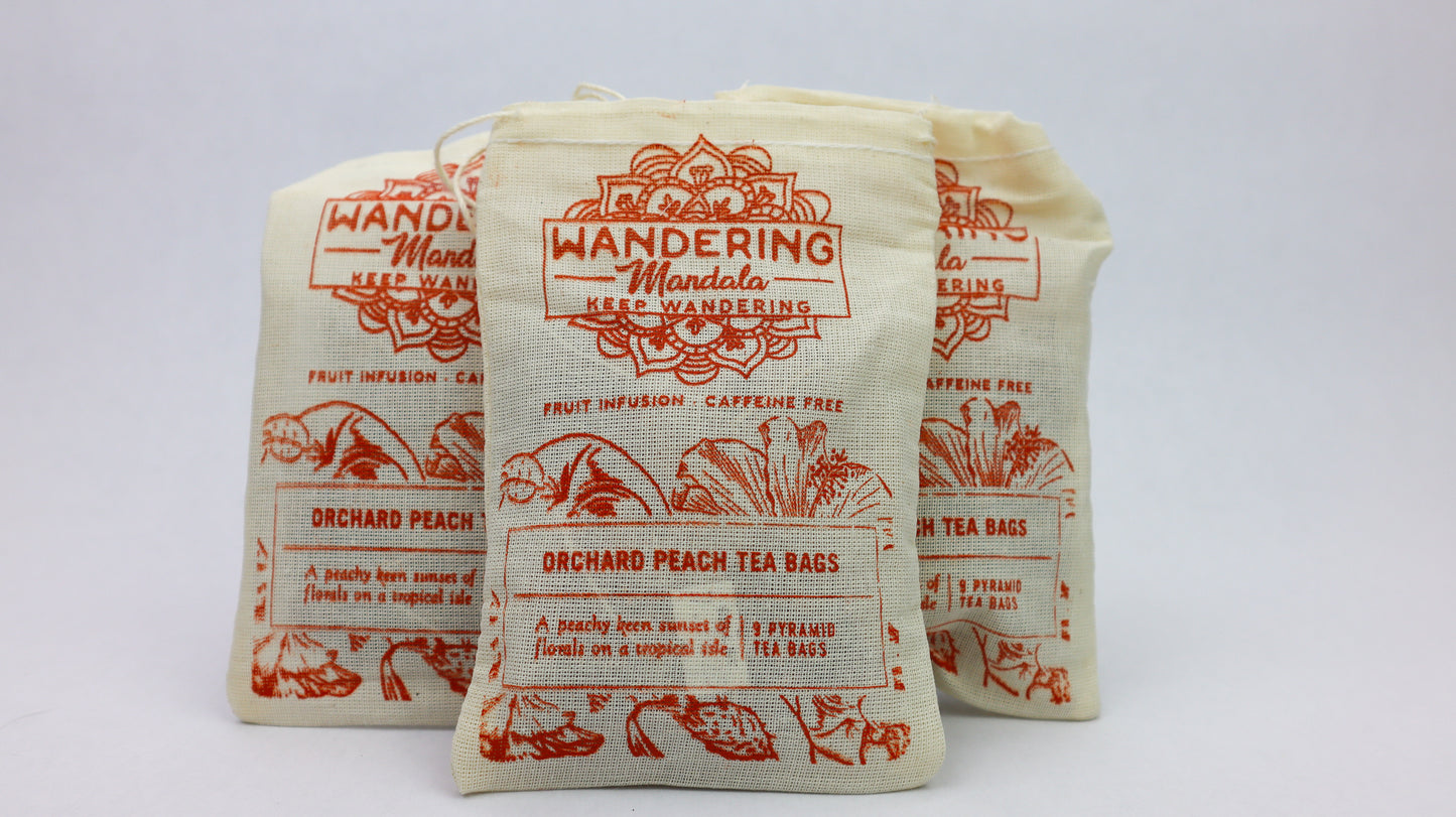 Wandering Mandala Muslin Teabags