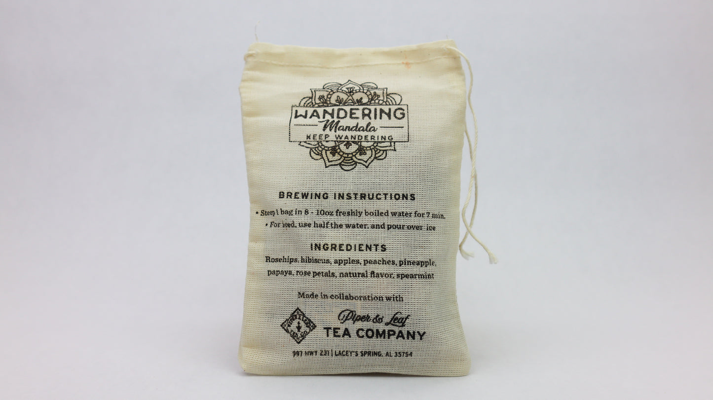 Wandering Mandala Muslin Teabags