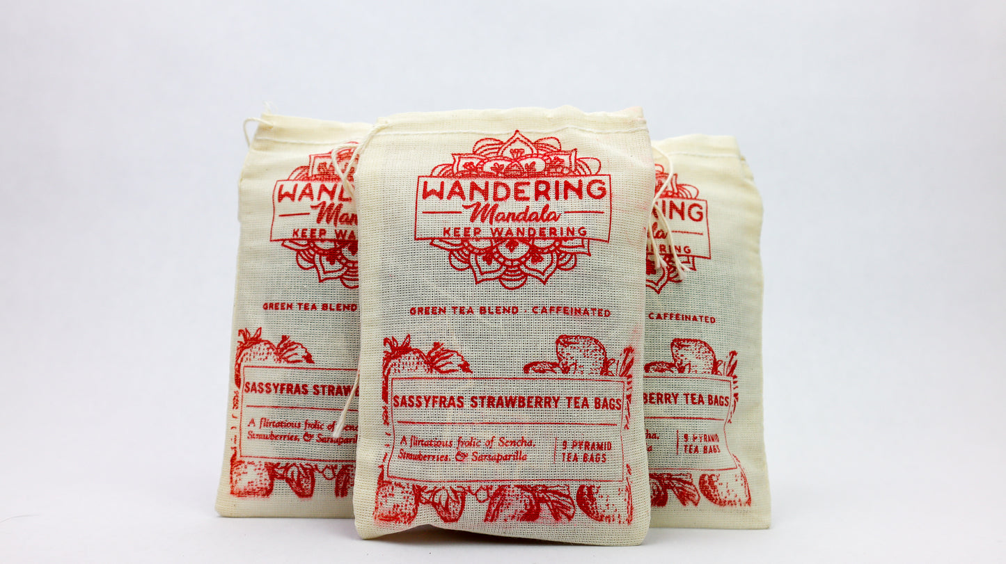 Wandering Mandala Muslin Teabags