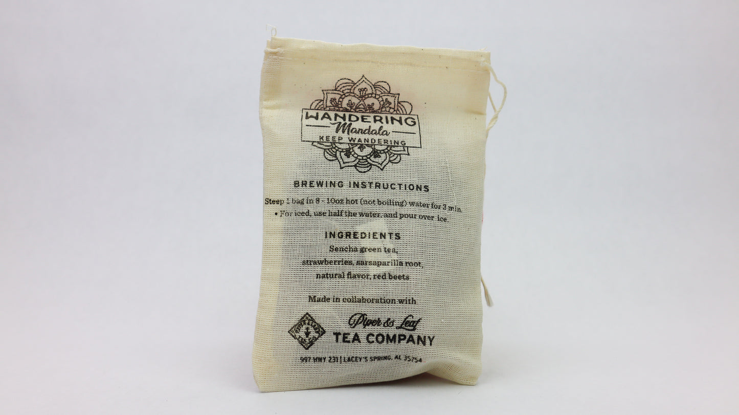 Wandering Mandala Muslin Teabags