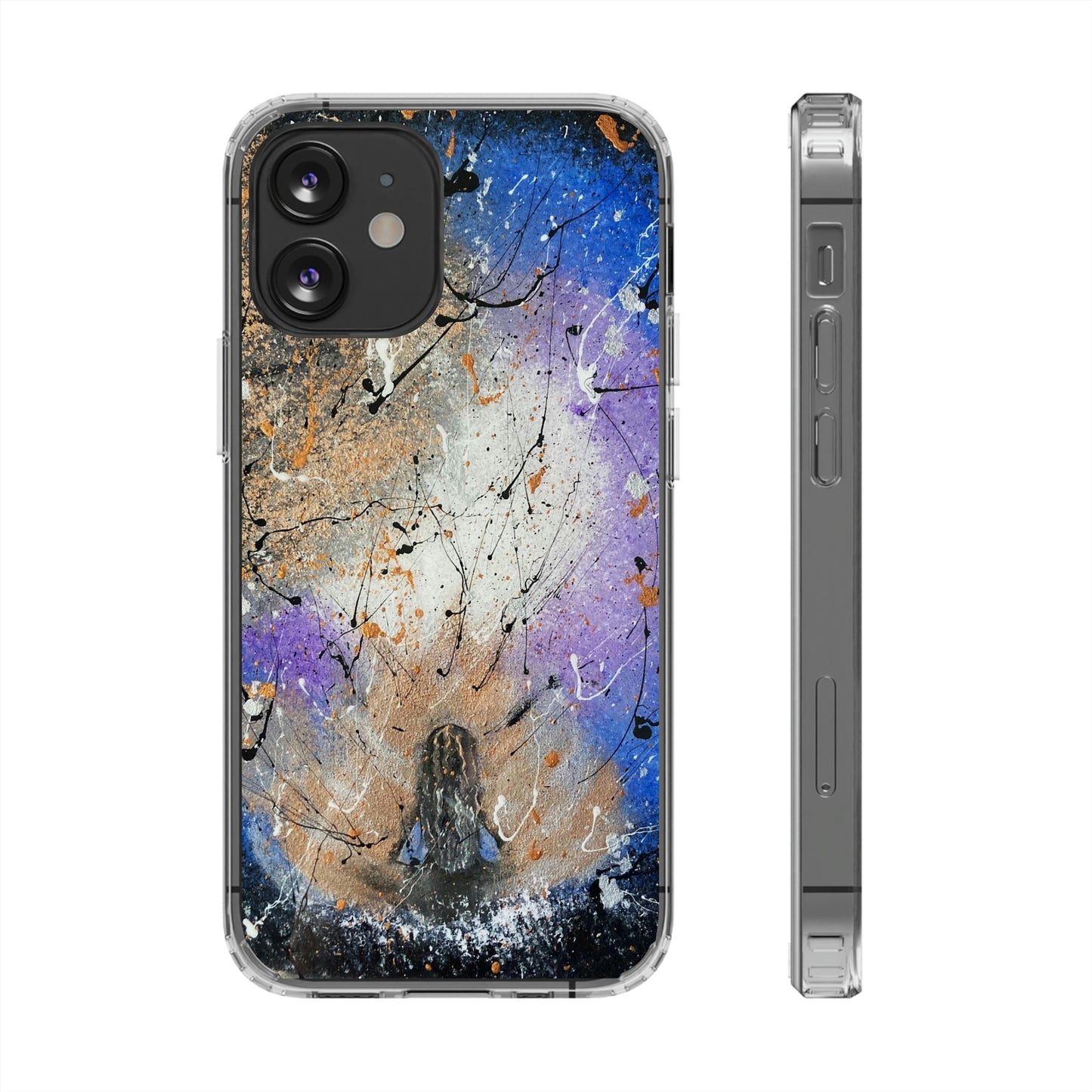 Energetic Meditation Clear Case