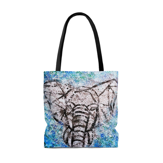 Trunk Nebula AOP Tote Bag
