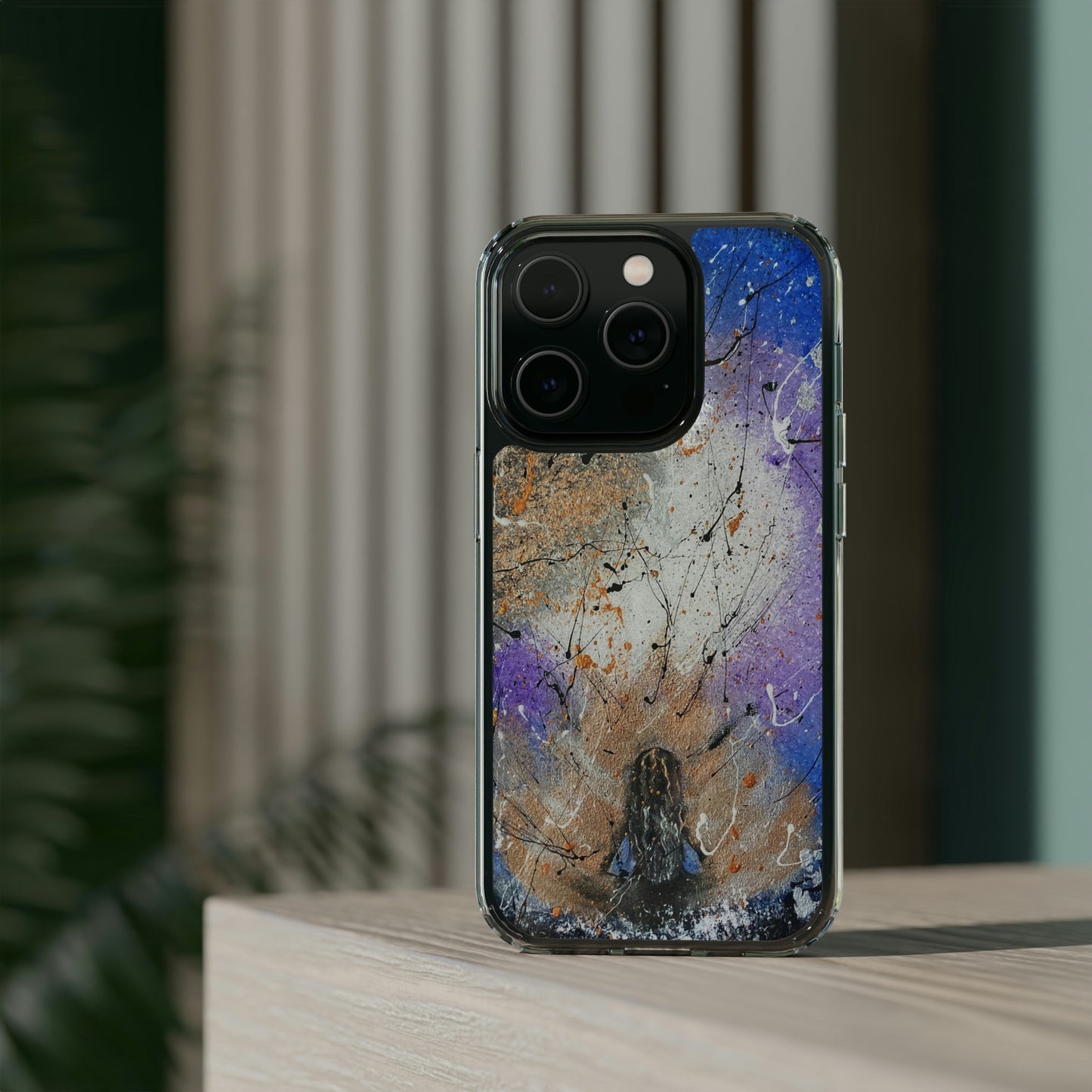 Energetic Meditation Clear Case